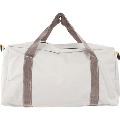 Werkzeugtasche Mit Breiter Öffnung, Wasserdicht, Hohe Tragkraft, Aufbewahrung Für Ausrüstung, Canvas-tasche, Graue Handtasche, 18 Zoll
