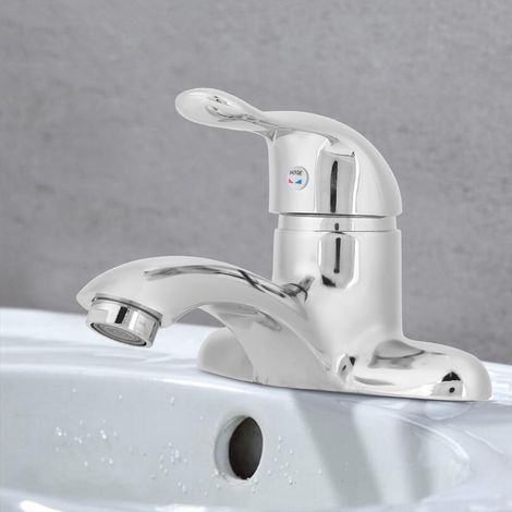 G1/2 Zinklegierungsarmatur Mit Einhebelmischer Für Warm- Und Kaltwasser