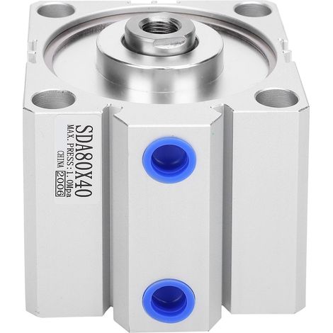 Sda80x40 Schlanker Edelstahl-luftzylinder, Pneumatische Komponenten, 80 Mm Bohrung, 40 Mm Hub