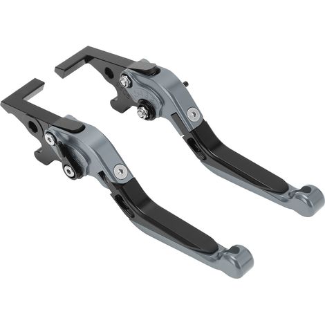 Paar Ausziehbare Ersatz-brems- Und Kupplungshebel Für Yamaha Xmax 250, Xmax300 Und Xmax400 (grau)