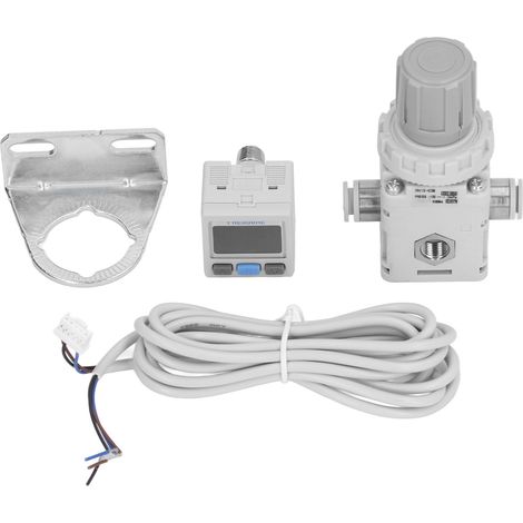 Luftdruckregler Mit Halterung, Digitalanzeige, 8-mm-5/16-zoll-pneumatik-vakuumregelventil