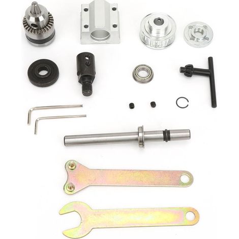 Unmotorisierte Bohrspindel, Langlebig, Stabil, Gute Präzision, Praktische 0,005-mm-spindel Für Tischkreissägen, Tischbohrmaschinen Und Fräsmaschinen