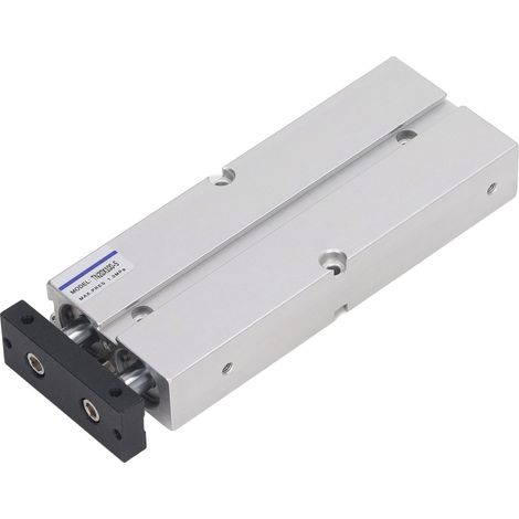 Doppelkolbenzylinder Aus Aluminiumlegierung, 20 Mm Durchmesser, 100 Mm Hub, Verbundzylinder, Pneumatisch