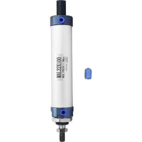 Mal 32 Mm Einfachwirkender Mini-pneumatikzylinder Aus Aluminiumlegierung (100 Mm Hub)