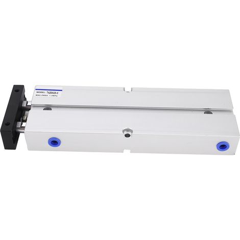 Doppelkolben-pneumatikzylinder Aus Aluminiumlegierung, 20 Mm Bohrung, 125 Mm Hub