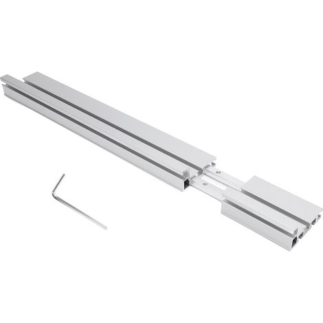 Gehrungsanschlag Aus Aluminiumlegierung, Verstellbare Teleskopverlängerung Von 50 Bis 86 Cm Für Die Holzbearbeitung