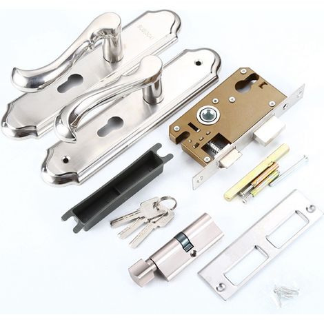Türgriff Mit Edelstahlgriff Und Mechanischem Magnet-sicherheitstürgriff Für Schlafzimmer Und Hotelbalkon