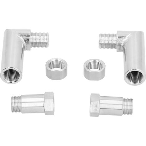 90° Abgewinkelte Sauerstoffsensorverlängerung, 6 Stück/set, M18x1,5, 1,8-zoll-verlängerungsadapter, Befestigt Die Motorkontrollleuchte
