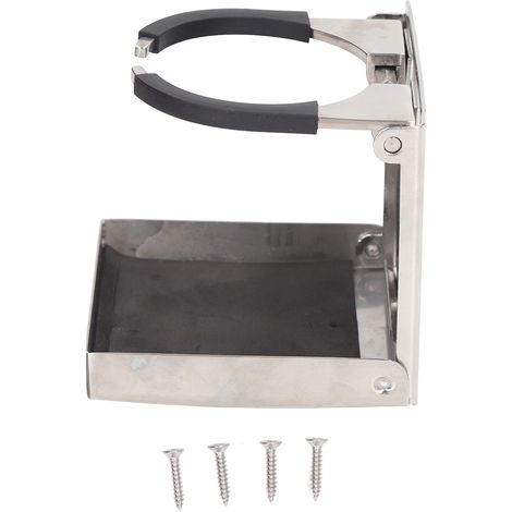 Verstellbarer, Klappbarer Getränkehalter 53–80 Mm, Edelstahl-getränkehalter Für Boote Und Lkws