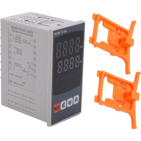Digitalthermostat, Pid-temperaturregler, Intelligenter Relaisausgang, 100-240 Vac (bem-tc4a-14rv)