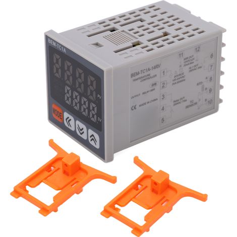 Digitalthermostat, Pid-temperaturregler, Intelligenter Relaisausgang 100-240vac (bem-tc1a-14rv)