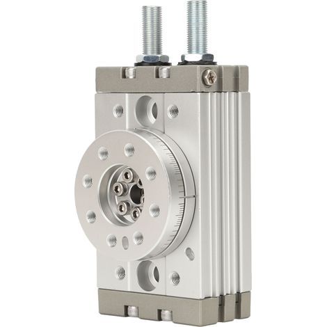Drehbarer Pneumatischer Luftzylinder, Einstellbar Von 0 Bis 190 Grad, Aus Hochfester, Wasserdichter Aluminiumlegierung, 20 A Drehstrom