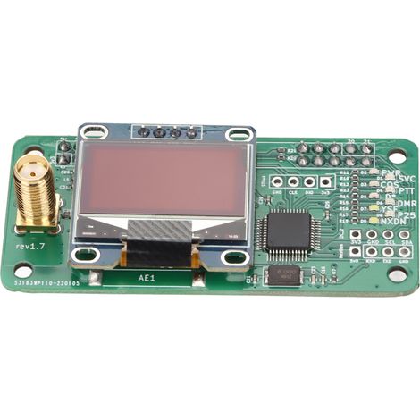 Uhf/vhf/uv/mmdvm-zugangspunktmodul-kit, Sma-schnittstelle, Led-anzeigefeld Mit Antenne