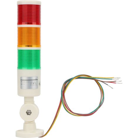 Led-signalanzeige, Universelle 3-farbige Dauerlicht-warnleuchte, Dc24v-summer Für Mechanische Geräte