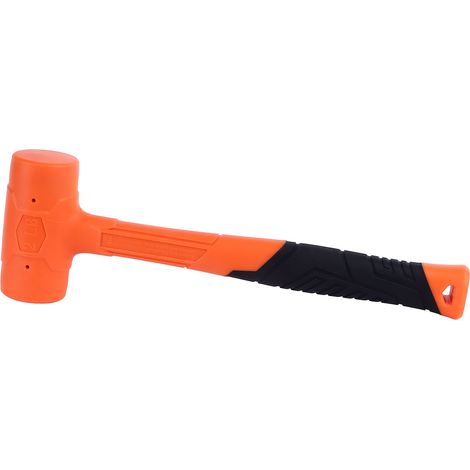Tragbarer Gummihammer Mit Harter Oberfläche, Rückschlagfrei, Für Montagearbeiten, 2 Lb Schlagkraft