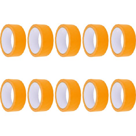 10 Stück Stark Haftendes Abdeckband Zum Bemalen Von Papier Für Heimdekorationszwecke, Orange