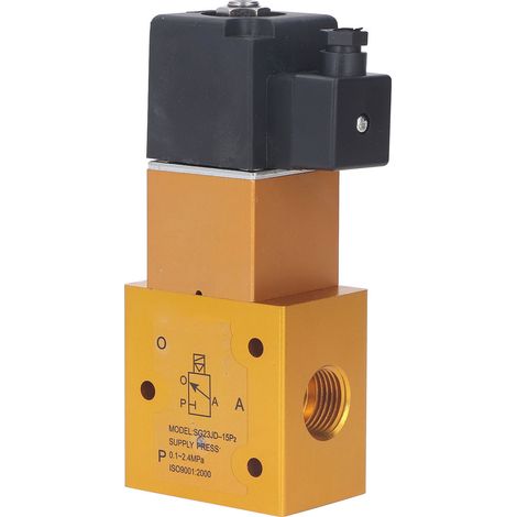 3-wege-magnetventil, 2-positionen, G1/2 Zoll, Externe Führung, Gerichtete Hochdruckabsperrung Für Ac220v-produktion