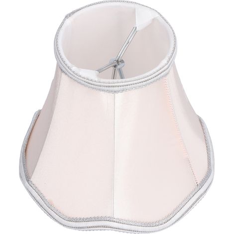 3-teiliger Clipon-lampenschirm Mit E14-fassung Für Den Innenbereich, Moderner Lampenschirm Für Zuhause, Schlafzimmer, Hotel, Boutique, Restaurant, Rosa