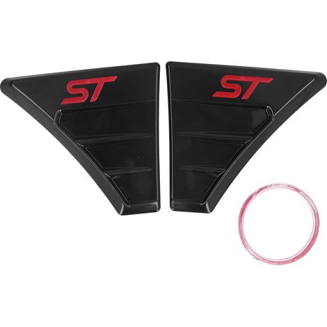 Paar Seitliche Lüftungsschlitzabdeckungen Für Die St Rs-style-modifikation Des Ford Focus Mk 2 (rot)