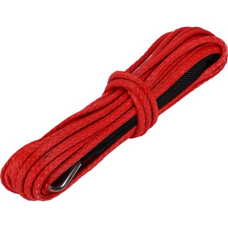 15 M Langes Synthetisches Seil, 7700 Lbs (ca. 3493 Kg) Tragkraft, Nylon-ersatzkabel Für Smittybilt Suv, Lkw, Atv Und Utv