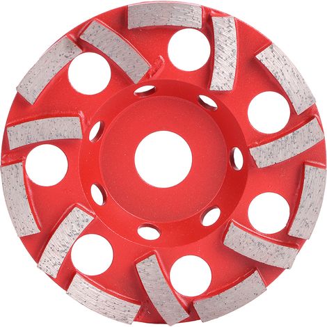 125 Mm / 4,9 Zoll Diamantschleifscheibe Mit 14 Zähnen Zum Polieren Von Zement, Beton Und Stein