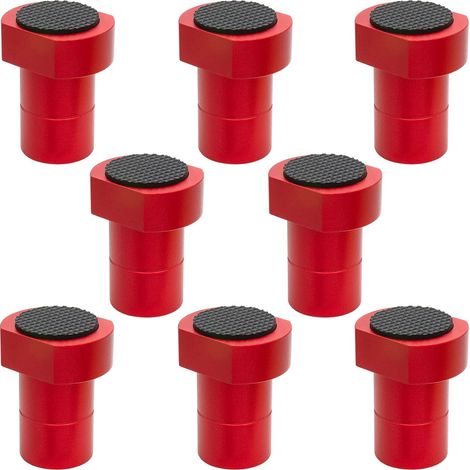 Stück Nicht Geneigte Vorschubeinsätze Aus Aluminiumlegierung Für 3/4-zoll (19 Mm) Schnitt
