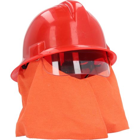 Schlagfester Feuerwehrhelm, Notfall-rettungshelm Mit Feuerfester Wärmedämmschicht