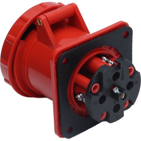 Elektrischer Steckverbindersatz, Industriestecker, Ip67 Wasserdicht, 3-phasig, 4-polig, 63 A, 3p+e, 380415 V