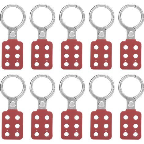 38 Mm/1,5 Zoll Verriegelungsbügel, 10 Stück, 6-loch-aluminiumisolierung Für Explosionsgefährdete Bereiche