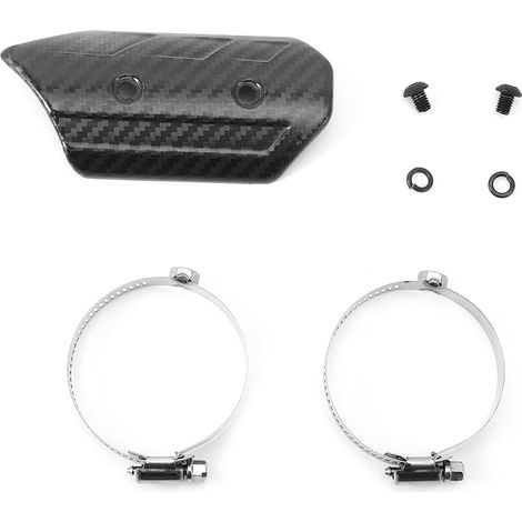 Universal-hitzeschutz-kit Aus Trockener Kohlefaser Für Auspuffzwischenrohre, Passend Für Kawasaki