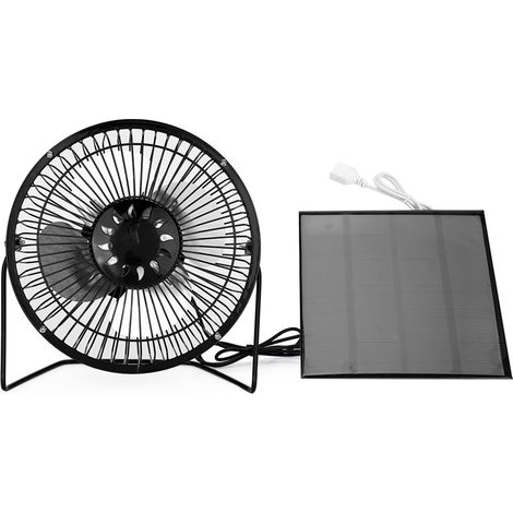 Mini-tragventilator Mit Usb-solarpanel-antrieb Zur Kühlung