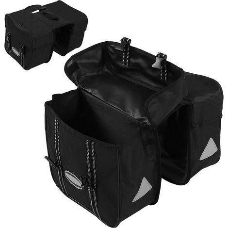 Wasserdichte Outdoor-fahrrad-satteltasche, Gepäckträgertasche, Doppel-packtasche