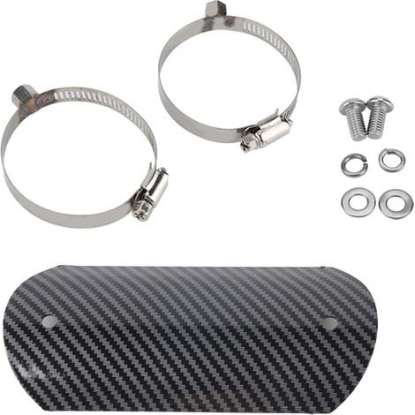 Motorradauspuff-mittelrohrschutz, Hitzeschutz, Fersenschutz (4)
