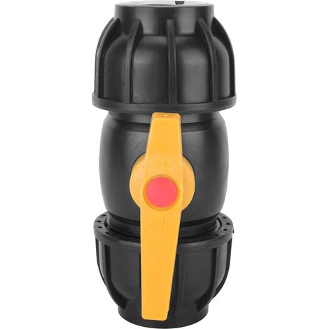 Kugelhahnverbinder Aus Pe-kunststoff, Zubehör Für Wasserrohrverbindungen Mit 50 Mm Durchmesser