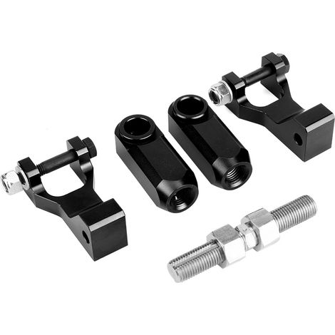 Verstellbares Tieferlegungskit Für Vorder- Und Hinterachse Für Yamaha Raptor 350, 660 Und 700, Schwarz