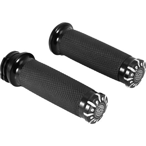 1-zoll-motorradlenkergriffe Für Softail Cruiser Chopper, Schwarz, Us-version