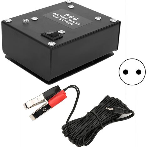 Leistungsstarker Aluminium-grillmotor Fd608a-3 12v, Für Außengrills, Grillzubehör, Eu-stecker 100–240v
