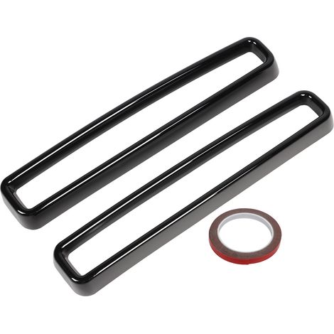 Frontgrilleinsätze Für Dodge Challenger 2015-2020, Glänzend Schwarz