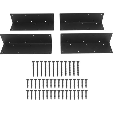 Eckverbinder Für Hochbeete, 4 Stück, Stahl, Metall-eckstütze Für 20-24 Zoll Hochbeete