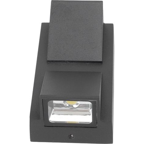 Nach Oben Und Unten Abstrahlende Led-außenwandleuchten, 2 W, Ac85–265 V, Wasserdicht, Für Veranda, Terrasse, Garage