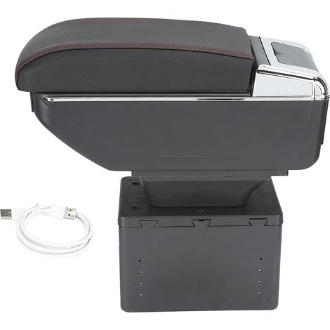 Universell Verstellbare Ablagebox Für Die Mittelarmlehne Im Auto Mit Usb-schnittstelle