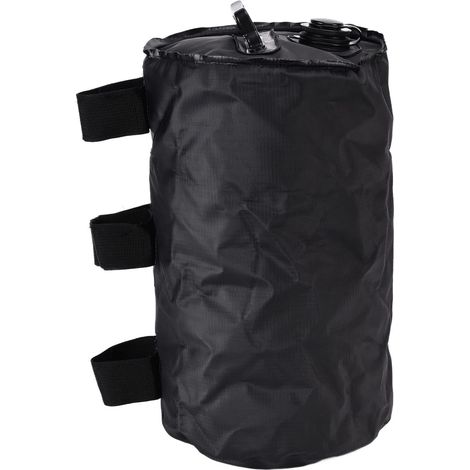 Beingewichtssack Für Pavillons, 1 Stück Wassergewichtssack Für Zelte, Zeltballastsack Für Festzelte, Markisen, Sonnenschirme, Beingewicht, Faltbarer Schwarzer Gewichtssack