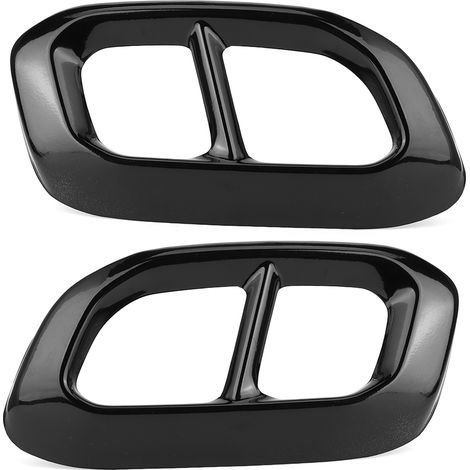 2-teilige Heckblenden Mit 4 Ausgängen Aus Edelstahl Für Mercedes-benz Glc, Gle, Gls W167, X253, X167 (ab 2020)