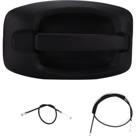Schiebetürgriff, Kabel, Schiebetürgriff Mit Kabel Und Kabelbaum, Schwarz Abs735426421, Kompatibel Mit Jumper Iii 2006-2014