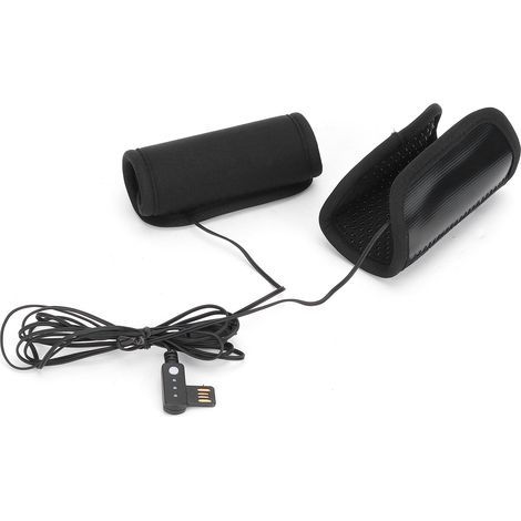Usb-beheizbare Griffe Für Motorradlenker, 3-stufige Anti-rutsch-funktion, Passend Für 2232 Mm / 0,913 Zoll