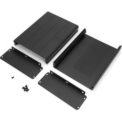 45122160 Mm Aluminiumlegierung Gehäuse Extruderbox Gps-gehäuse Matt Schwarz