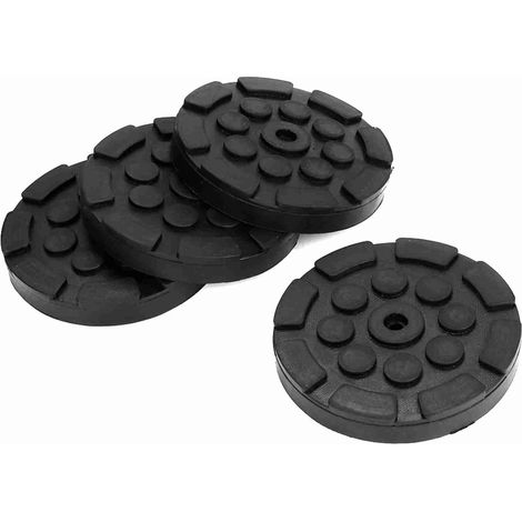 Wagenheberadapter, 4 Stück Kratzfeste, Weiche Gummi-hebeplatten Für Wagenheber