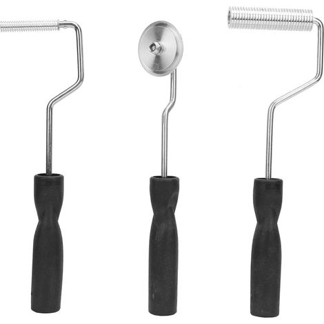Rollenwerkzeug-set, Tragbares Werkzeug Aus Fein Geripptem Fiberglas, Praktisch Und Langlebig, 3-teilig Für Die Industrielle Instandhaltung