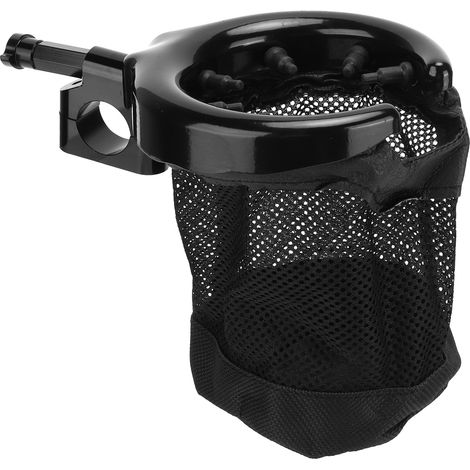 Universeller Motorrad-getränkehalter Aus Aluminiumlegierung, Passend Für 25-mm-honda-lenker, Schwarz