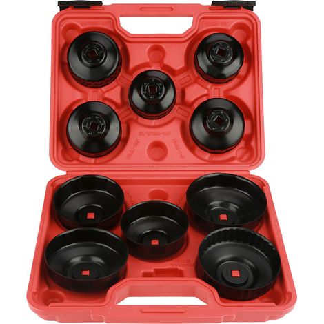 11-teiliges Ölfilter-ausbauwerkzeugset. Werkzeugset.